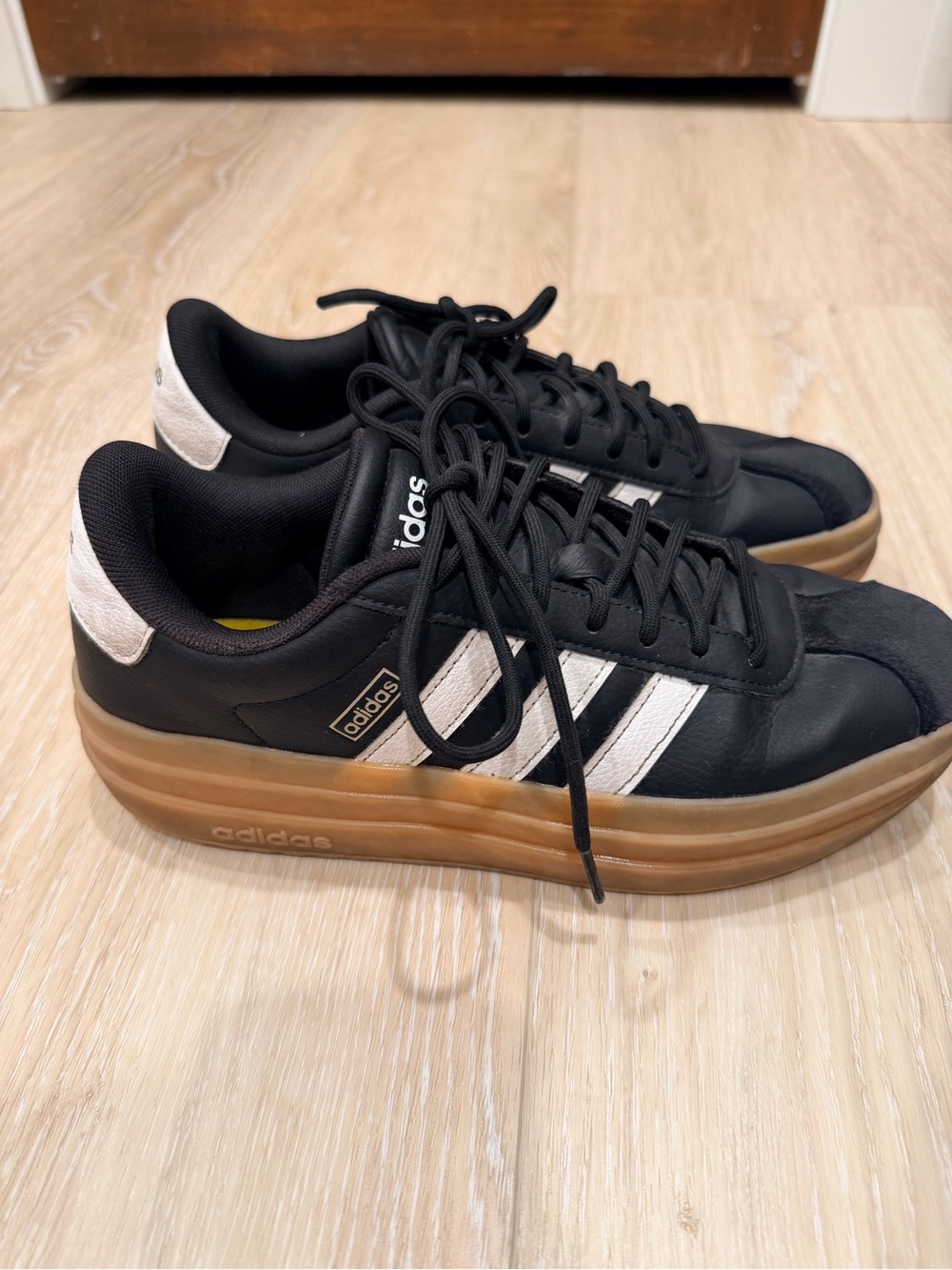 Black White Platform Adidas